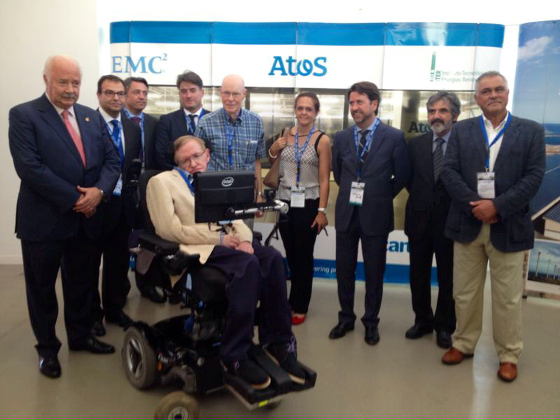Stephen Hawking pone punto y final al festival Starmus organizado por Atos y EMC