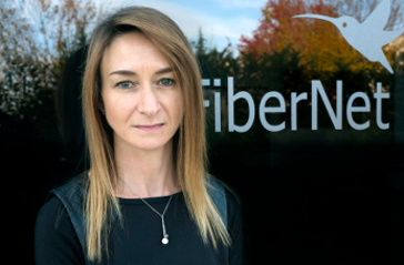 Fibernet elige a Olga Ramírez como su nueva Marcom