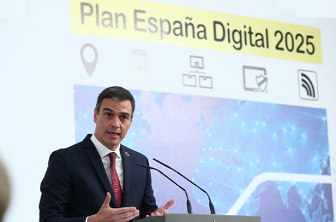 Sánchez presenta la Agenda España Digital 2025