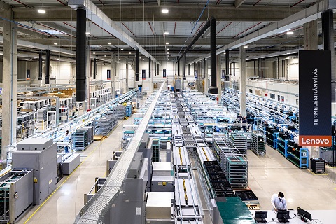 Lenovo inaugura su primer centro europeo de fabricación propia en Hungría