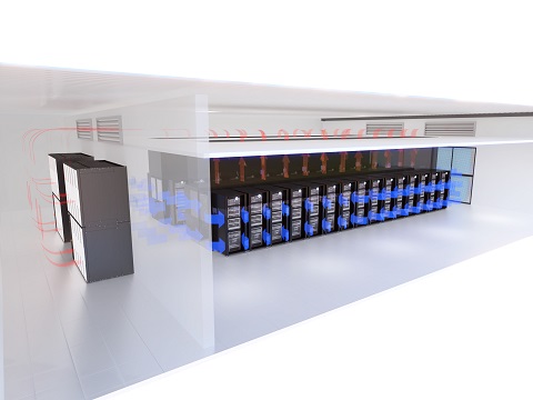 Vertiv presenta una pared térmica de agua refrigerada