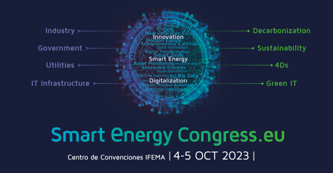 La próxima edición de SmartEnergyCongress se celebrará en otoño
