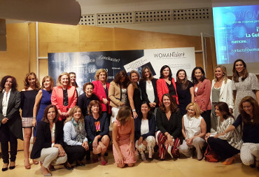 Ejecutivas reunidas por Womantalent. 