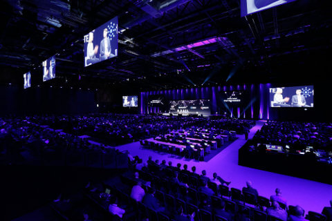 Panorámica del auditorio ExCeL