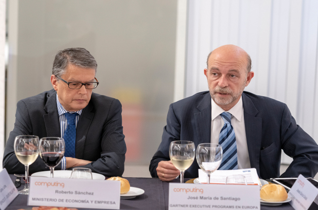 Roberto Sánchez, durante un evento de CIO organizado en Computing en 2018. Roberto Sánchez, durante un evento de CIO organizado en Computing en 2018.