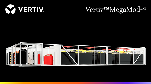 Maqueta del nuevo Vertiv MegaMod
